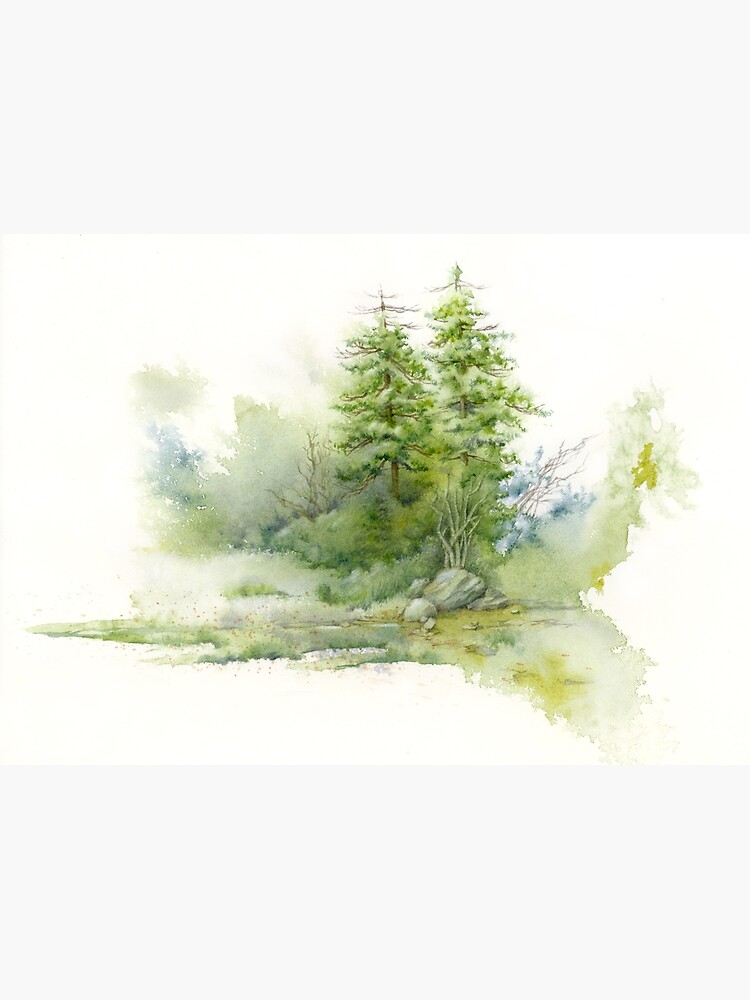 Thumbnail 3 of 3, Photographic Print, Pine Glade Study designed and sold by mindofwaterc.