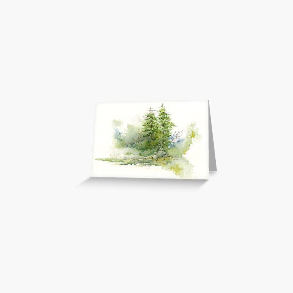 Item preview, Greeting Card designed and sold by mindofwaterc.