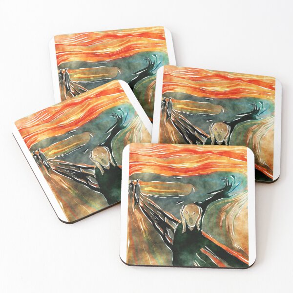 Item preview, The Scream Watercolour designed and sold by Bimsbums.