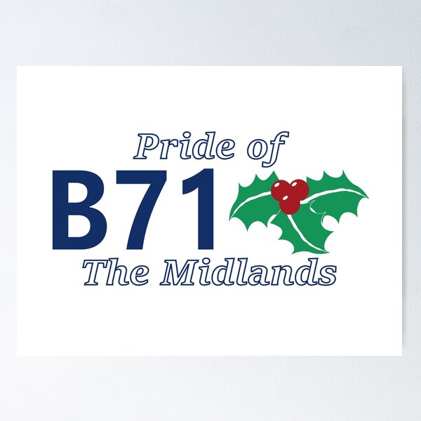 Item preview, Pride of The Midlands B71 designed and sold by Rag-Dog.