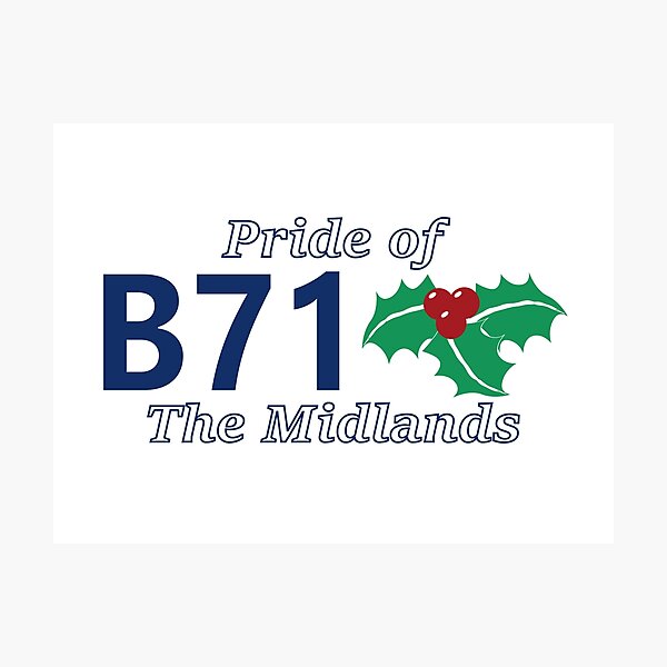 Item preview, Pride of The Midlands B71 designed and sold by Rag-Dog.