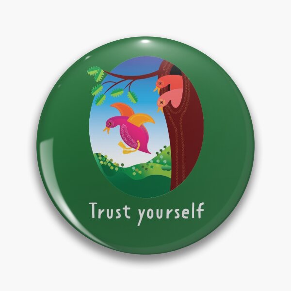 Item preview, Trust Yourself |  Duckling Jumps and Learns to Fly designed and sold by Tony  Pinchuck.