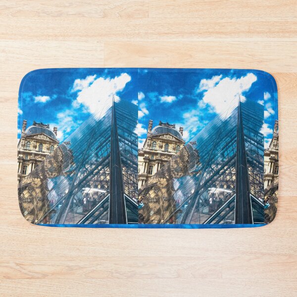 Item preview, Addicted to Paris Blue Royal Louvre Sky designed and sold by thegraypocket.
