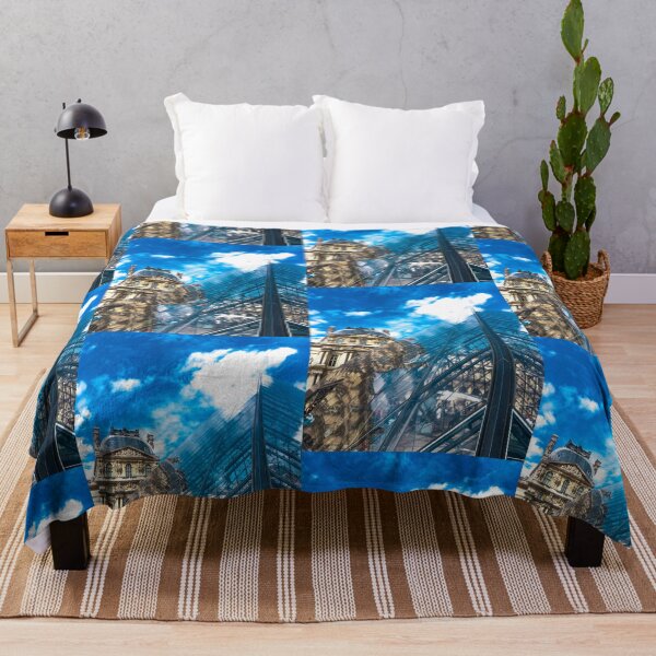 Item preview, Addicted to Paris Blue Royal Louvre Sky designed and sold by thegraypocket.