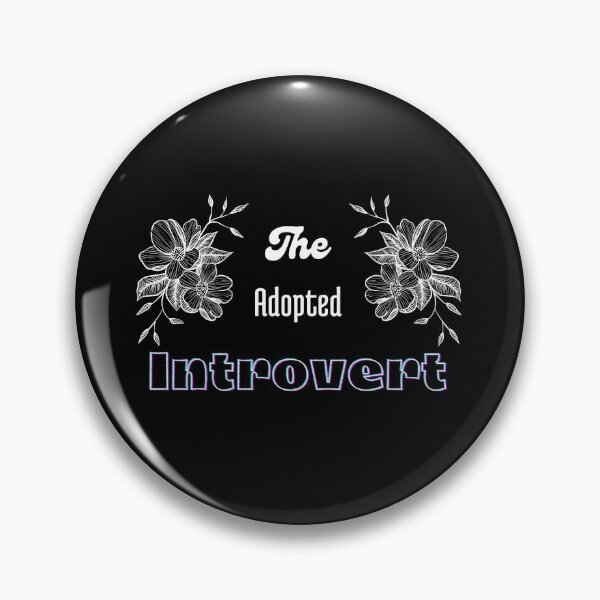 Item preview, Matching BFFs - Introvert in black designed and sold by Nini's Designs.