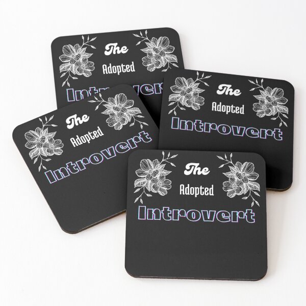 Item preview, Matching BFFs - Introvert in black designed and sold by Nini's Designs.