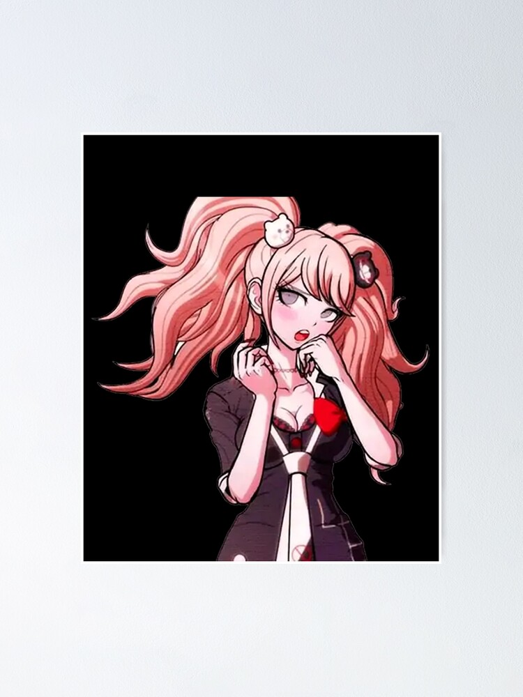 Cute Junko Enoshima Sticker Poster By Asaiss20 Redbubble