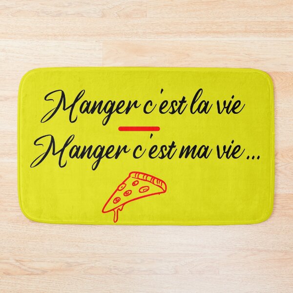 Item preview, Manger c'est la vie, manger c'est ma vie designed and sold by saturdayride.