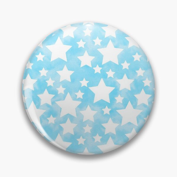 Item preview, Blue Star Pattern - Watercolor Background designed and sold by VvdVenDesign.