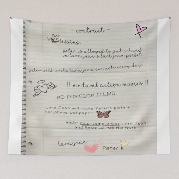 Item preview, Lara and Peter contract  designed and sold by prettyfemme.