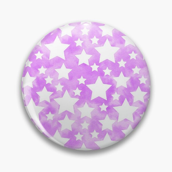 Item preview, Purple Star Pattern - Watercolor Background designed and sold by VvdVenDesign.