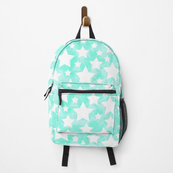 Item preview, Green Star Pattern - Watercolor Background designed and sold by VvdVenDesign.