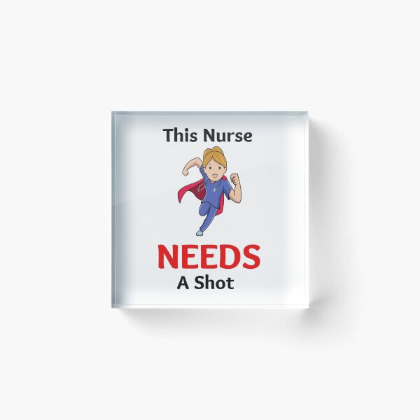 Item preview, This Nurse Needs A Shot designed and sold by SportyDogShop.