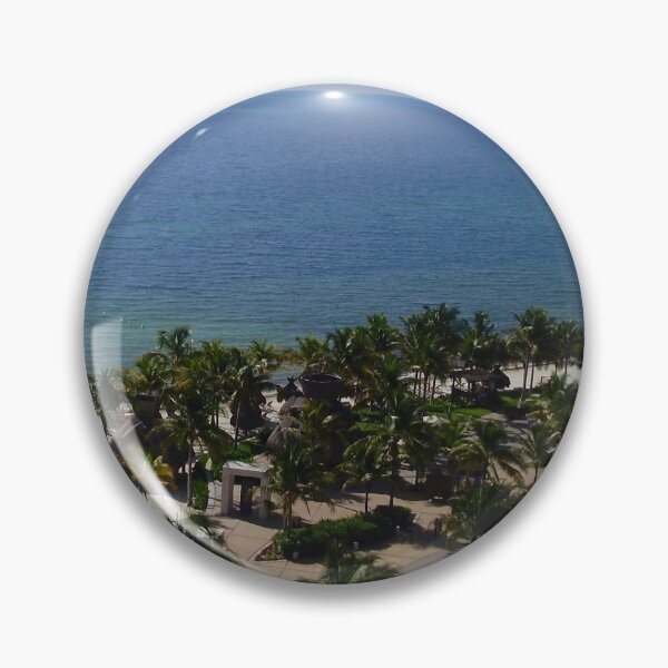 Item preview, Cancun Beach, Hotel Zone, Palm Trees, Mexico designed and sold by StrongJourneys.