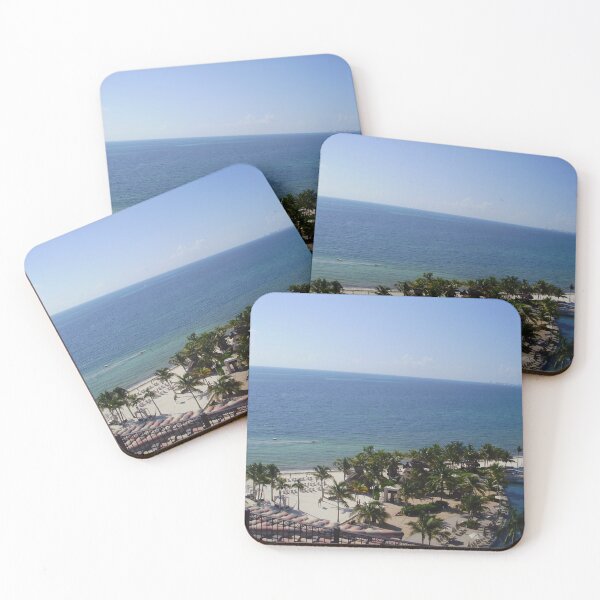 Item preview, Cancun Beach, Hotel Zone, Palm Trees, Mexico designed and sold by StrongJourneys.