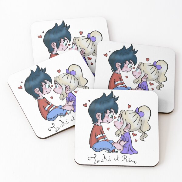 Item preview, Tsuki and Risa Chibi designed and sold by Nonomangaka.
