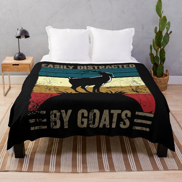 Item preview, Easily distracted by goats designed and sold by noahs-shop.