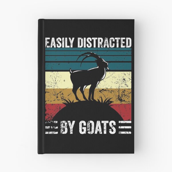 Item preview, Easily distracted by goats designed and sold by noahs-shop.