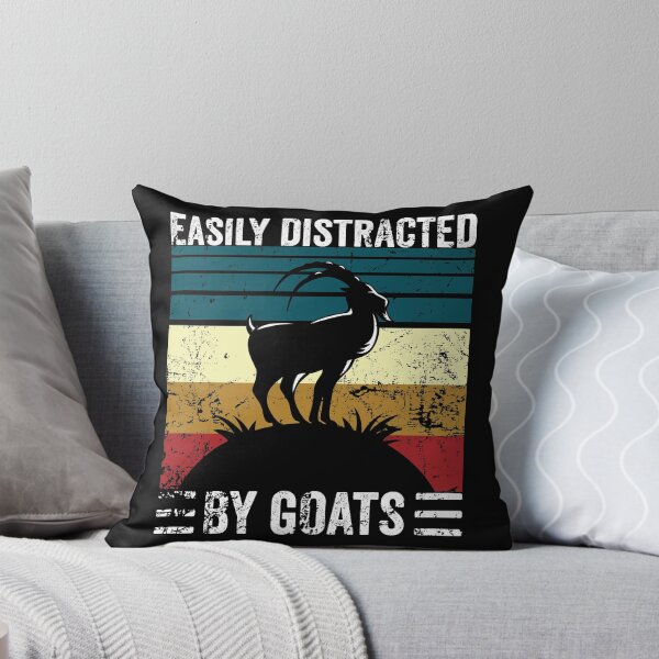 Item preview, Easily distracted by goats designed and sold by noahs-shop.