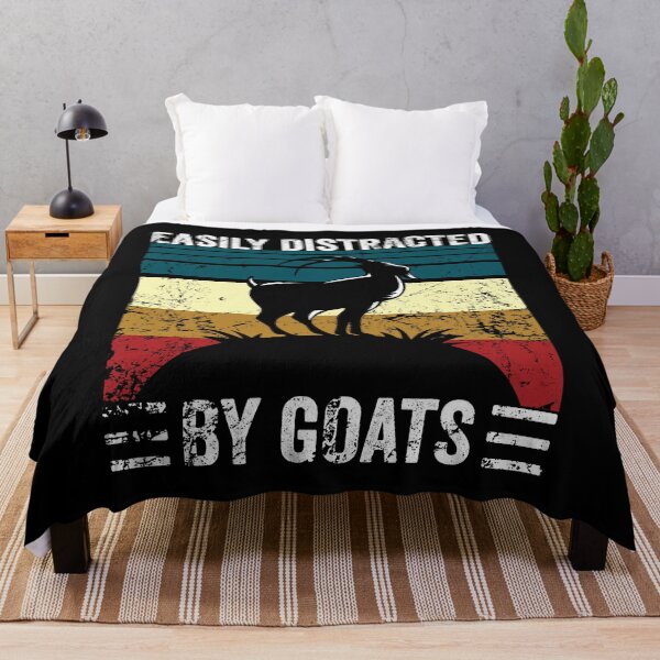 Item preview, Easily distracted by goats designed and sold by noahs-shop.