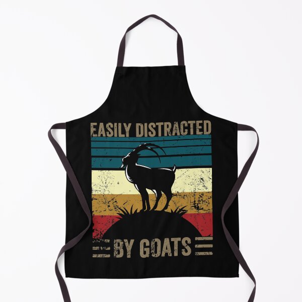 Item preview, Easily distracted by goats designed and sold by noahs-shop.