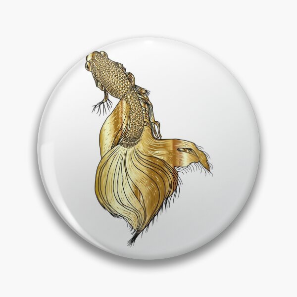 Item preview, Gold Tropical Zebrafish designed and sold by sasijaya.