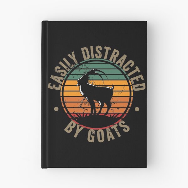 Item preview, Easily distracted by goats designed and sold by noahs-shop.