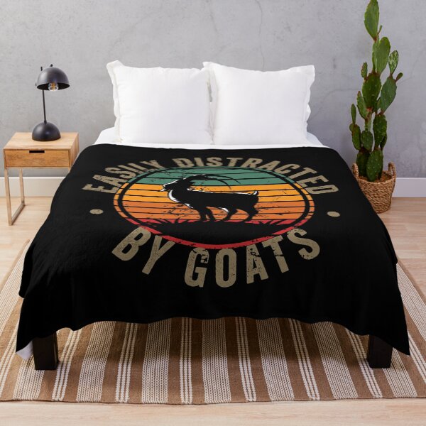 Item preview, Easily distracted by goats designed and sold by noahs-shop.