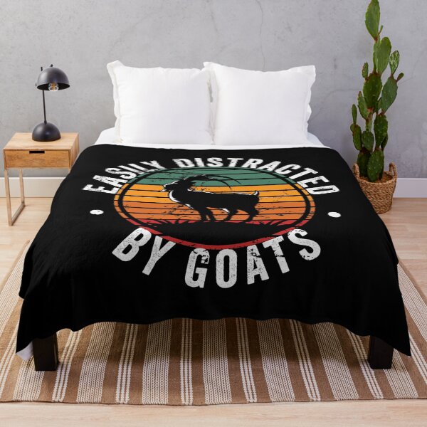 Item preview, Easily distracted by goats designed and sold by noahs-shop.