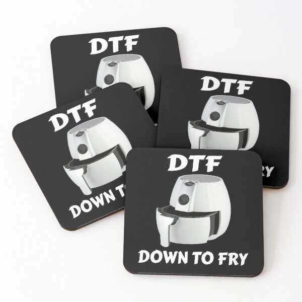 Item preview, Air Fryer DTF - Down To Fry - Funny Air Fryer Chef Gift - Air Fryer Lover Gift designed and sold by Ye Old Shoppe.