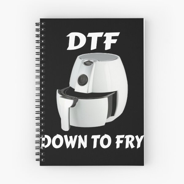 Item preview, Air Fryer DTF - Down To Fry - Funny Air Fryer Chef Gift - Air Fryer Lover Gift designed and sold by Ye Old Shoppe.