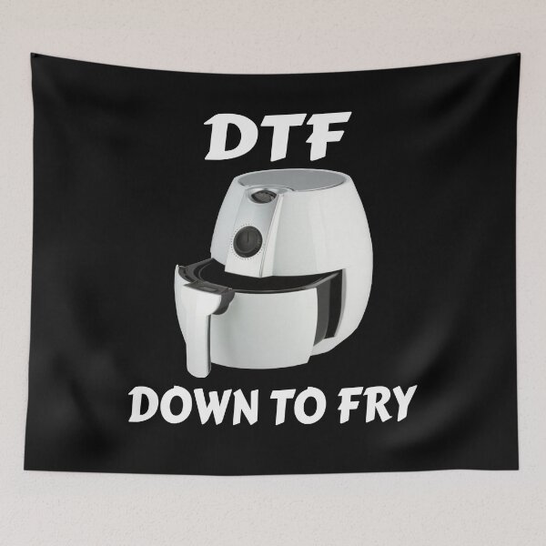 Item preview, Air Fryer DTF - Down To Fry - Funny Air Fryer Chef Gift - Air Fryer Lover Gift designed and sold by Ye Old Shoppe.