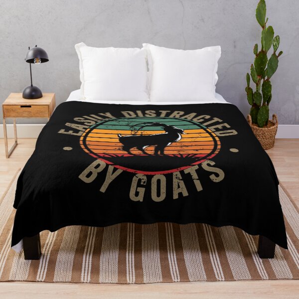 Item preview, Easily distracted by goats designed and sold by noahs-shop.