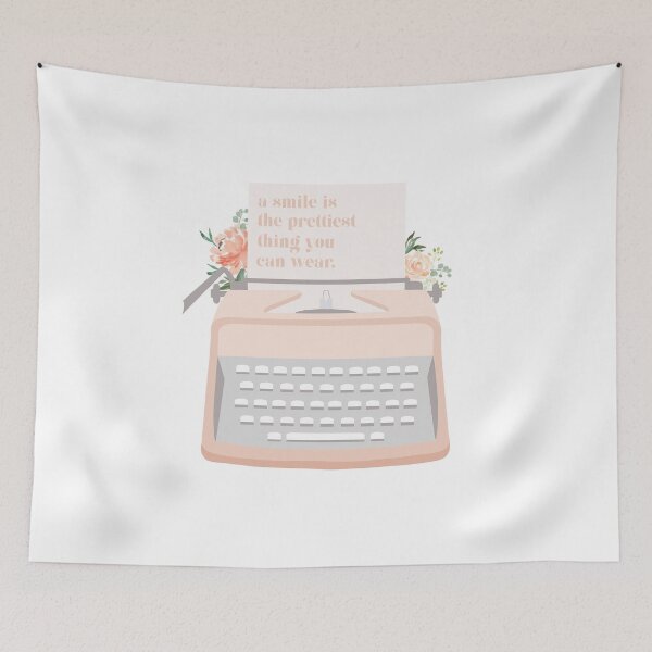Item preview, A smile is the prettiest thing you can wear designed and sold by BetterInColor.