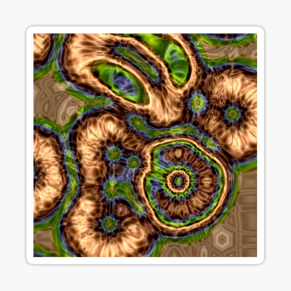 Digital Mitosis 4 Sticker