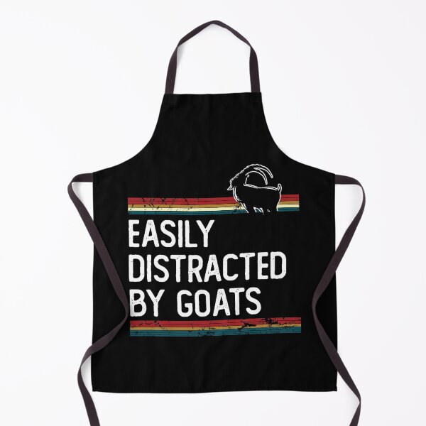 Item preview, Easily distracted by goats designed and sold by noahs-shop.