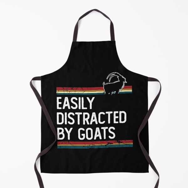 Item preview, Easily distracted by goats designed and sold by noahs-shop.