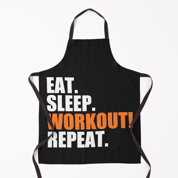 Item preview, Eat, sleep, workout, repeat designed and sold by Bojkiw.