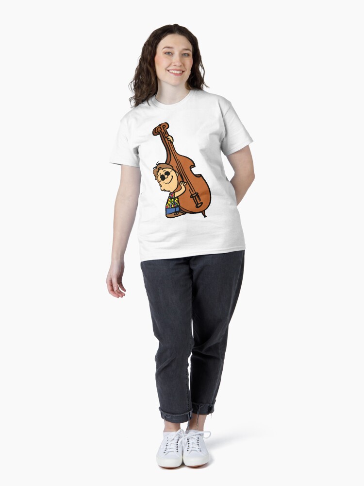 Thumbnail 4 of 7, Classic T-Shirt, Phil and Peanuts mashup (GrateNuts) designed and sold by HandEyeStudio.