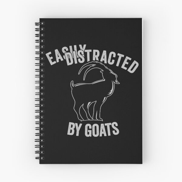 Item preview, Easily distracted by goats designed and sold by noahs-shop.