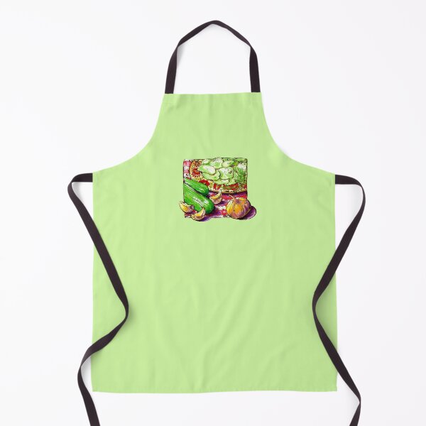 Item preview, Kitchen Art Cucumber Salad with Hungarian Floral Decoration designed and sold by Mary Jane Lange.
