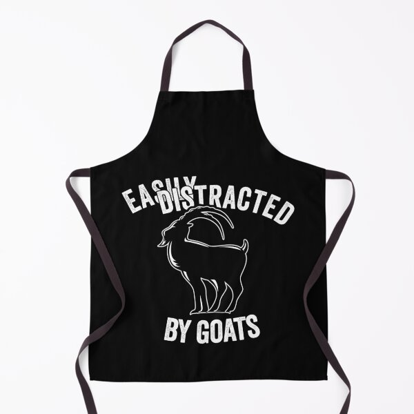 Item preview, Easily distracted by goats designed and sold by noahs-shop.