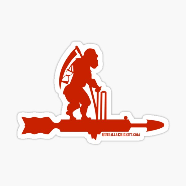Old Father Guerilla Red Sticker