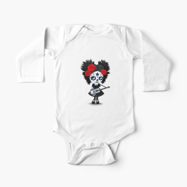 sugar skull baby girl clothes