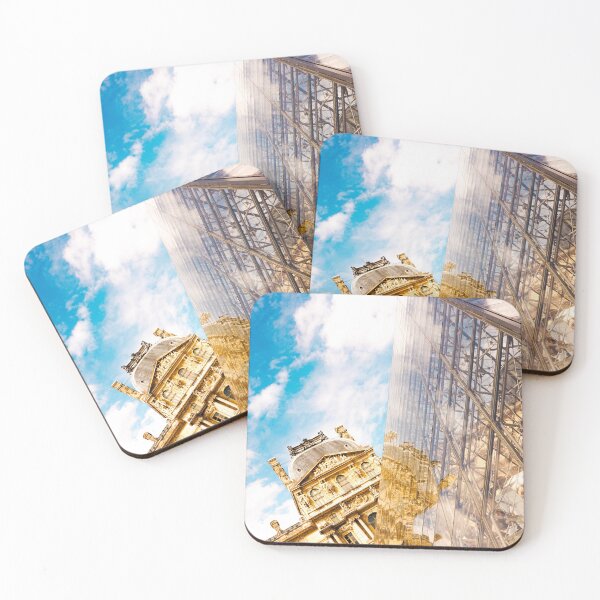 Item preview, Addicted to Paris Golden Louvre Reflection of Love designed and sold by thegraypocket.