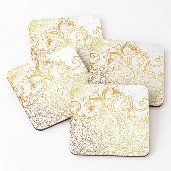 Item preview, Mandala - Golden brush designed and sold by aleibanez.