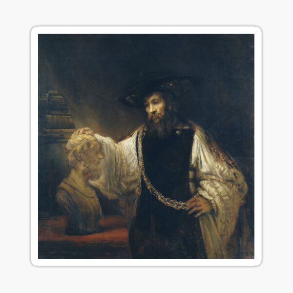 Item preview, Aristotle with a Bust of Homer Rembrandt designed and sold by Bimsbums.