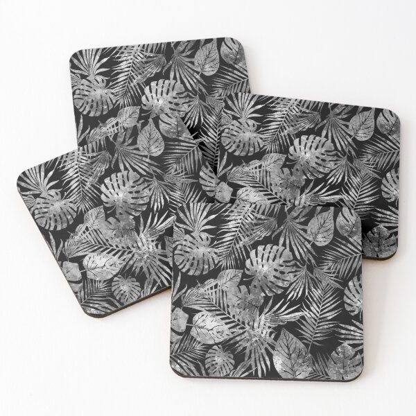 Item preview, Grey Tropics on Black designed and sold by Lady Dragonwren.