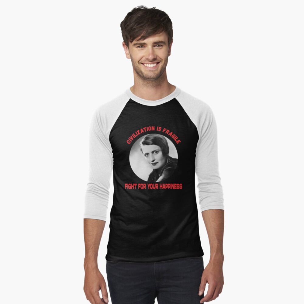 Item preview, Baseball ¾ Sleeve T-Shirt designed and sold by JeanJohnJohn.