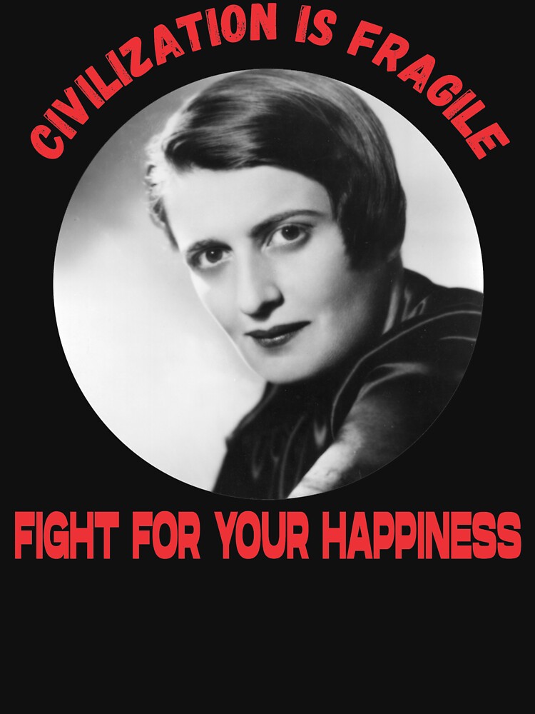 Thumbnail 7 of 7, Classic T-Shirt, Civilization is Fragile. Fight for your Happiness designed and sold by JeanJohnJohn.